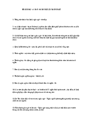 Đề cương và đáp án ôn tập Dẫn luận ngôn ngữ | Trường Đại học Ngoại ngữ, Đại học Đà Nẵng