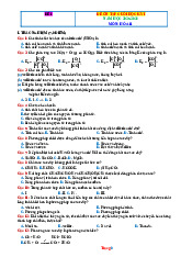 Bộ Đề Ôn Tập Cuối Kỳ 1 Hóa 11 Năm Học 2025-2026 Có Đáp Án