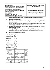 Báo cáo Thực tập Bào chế: Thuốc Nhỏ Mắt Cloramphenicol 0,5% | Đại học Y Dược Thành phố Hồ Chí Minh
