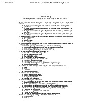 Exercise - C9 - Saving, Investment, and Financial System Concepts môn Xác suất thống kê| Đại học Duy Tân