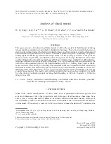 Analysis of shield tunnel - International journal for numerical and analytical methods in geomechanics