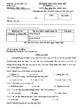 TOP 2 đề thi giữa kỳ học kỳ 1 môn Tiếng Việt lớp 2 năm học 2024 - 2025  | Bộ sách Chân trời sáng tạo