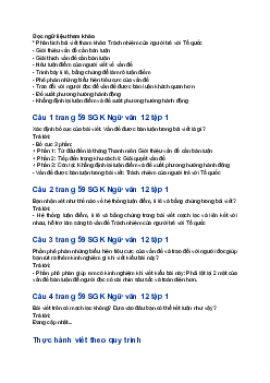 Soạn bài Viết bài văn nghị luận về một vấn đề có liên quan đến tuổi trẻ | Ngữ văn 12 Chân trời sáng tạo (Tập 1)