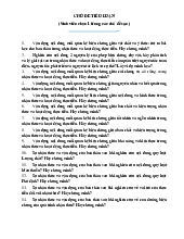 Chủ Đề Tiểu Luận: Vận Dụng Các Mối Quan Hệ Biện Chứng môn Triết học Mác - Lênin | Trường đại học Mở Hà Nội