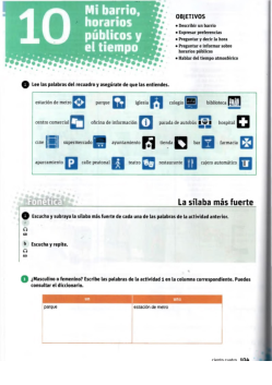 Bài 10 | Spanish Linguistic and Literature | Đại học Khoa học Xã hội và Nhân văn, Đại học Quốc gia Thành phố HCM