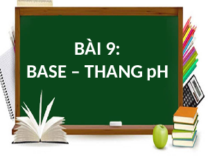 Giáo án điện tử Khoa học tự nhiên 8 Bài 9 Kết nối tri thức: Base. Thang pH