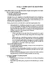 Chương 2: Sứ Mệnh Lịch Sử Của Giai Cấp Công Nhân môn Chủ nghĩa xã hội khoa học | Trường Đại học Khoa học Tự nhiên, Đại học Quốc gia Thành phố Hồ Chí Minh