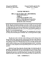 Bài Tập Nhóm Cơ sở lý luận báo chí truyền thông | Trường Đại học Khoa Học Xã Hội và Nhân Văn, Đại học Quốc gia Hà Nội