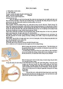 Bệnh viêm tai giữa