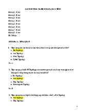 Tổng Hợp 320 Câu Trắc Nghiệm Mạng Máy Tính | Đại học Nguyễn Tất Thành