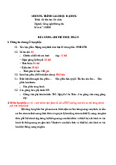 Đề Cương Chi Tiết Học Phần Căn Bản Môn Mạng máy tính | Trường Cao đẳng Công Nghệ Bách Khoa Hà Nội