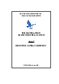 Tiểu luận giữa kì: Khai thác sân đỗ và khu bay - Quản lý khai thác mặt đất | Học viện Hàng Không Việt Nam