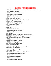 Lượng Từ Tiếng Trung