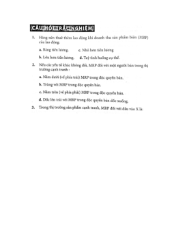 Trắc nghiệm chương 8: Thị trường lao động