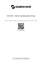 Ôn tập lý thuyết & ví dụ Marketing điện tử | Trường Đại học Công nghiệp Thành phố Hồ Chí Minh