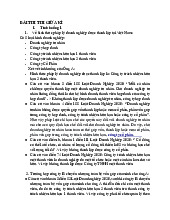 Bài thi tình huống giữa kỳ Luật doanh nghiệp | Trường Đại học Kinh tế – Luật, Đại học Quốc gia Thành phố Hồ Chí Minh