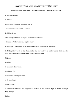 Tiếng Anh lớp 6 unit 10 Looking back