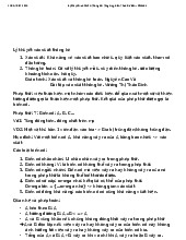 Lý thuyết: Tổng Hợp Kiến Thức Cơ Bản môn Xác suất thống kê| Đại học Duy Tân