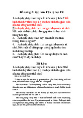 Đề cương ôn tập Môn Tâm lý học Tiểu học | Đại học Sư phạm Hà Nội 2