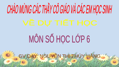 Bài 13.Tập hợp các số nguyên | Bài giảng PowerPoint Toán 6 | Kết nối tri thức