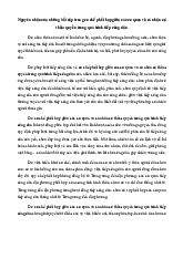 Nguyên nhân của những bất câp trong cơ chế phối hợp giữa các cơ quan và cá nhân có ̣ thẩm quyền trong quá trình tiếp công dân