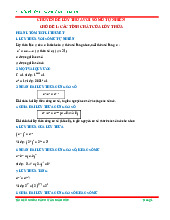 Chuyên đề lũy thừa với số mũ tự nhiên ôn thi học sinh giỏi Toán 6