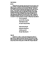 Nghị luận văn học "Ánh trăng" của Nguyễn Duy - Lớp 9