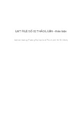 Đề cương môn Luật môi trường - Trường Đại học lao động -  xã hội.