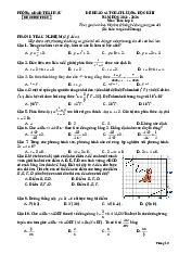 Đề học kỳ 2 Toán 8 năm 2024 – 2025 phòng GD&ĐT Hải Hậu – Nam Định