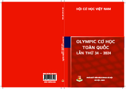 Sách Olympic cơ học toàn quốc lần thứ 34 – 2024 | Học viện kỹ thuật quân sự