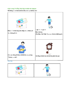 Giải SGK môn Tiếng Việt lớp 2 -  Ôn tập giữa học kì 1 - Ôn tập 2 | | Chân trời sáng tạo