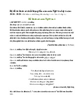 Bộ đề thi khảo sát chất lượng đầu năm môn Ngữ văn lớp 6 năm 2024 - 2025