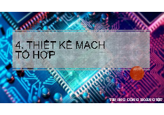 Module 3 Thiết kế mạch tổ hợp với Assign 4 thiết kế mạch bằng Primitives môn Thiết kế vi mạch | Trường Đại học Bách Khoa Hà Nội
