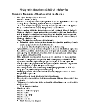 bai giang nhap mon khoa hoc xa hoi va nhan van