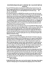 Phân tích mối quan hệ giữa các vấn đề dân tộc và dân chủ Việt Nam | Bài tập môn Lịch sử Đảng