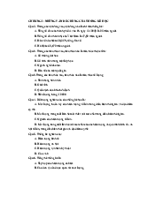 Bài tập trắc nghiệm - Nguyên lý kế toán | Trường đại học Lao động - Xã hội