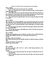 Bài tập tham khảo Môn Kinh tế vĩ mô | Đại học Công Đoàn