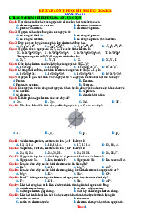 Đề Cương Ôn Tập Học Kỳ 1 Hóa 10 Kết Nối Tri Thức 2025-2026