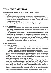 Giáo Trình Nhân Học Đại Cương: Các Khía Cạnh và Phân Ngành Nghiên Cứu