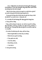 Tự luận môn Kinh tế chính trị Mác-Lênin | Học viện Chính sách và Phát triển