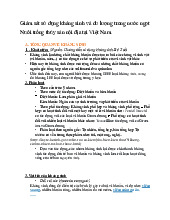 Giám sát Sử dụng Kháng sinh trong Nuôi trồng Thủy sản  | Môn An toàn thực phẩm - Trường Đại học Bách Khoa Hà Nội
