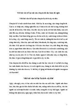 Văn mẫu Viết bài văn kể lại một câu chuyện đã đọc hoặc đã nghe (4 mẫu) | Kết nối tri thức
