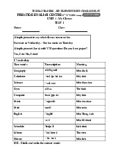 [ TỔNG HỢP ] CÁC BÀI TEST TIẾNG ANH | Trường Đại học Hải Phòng