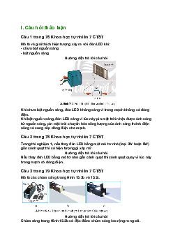 Giải SGK Khoa học tự nhiên 7 Bài 16: Sự phản xạ ánh sáng| Chân trời sáng tạo