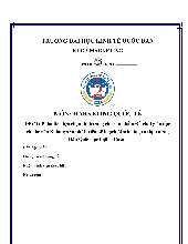 Phân Tích Thị Trường Đồ Chơi Giáo Dục Tại Hàn Quốc | Môn Marketing quốc tế - Đại học Kinh Tế Quốc Dân