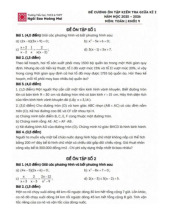 Đề cương giữa kì 1 Toán 9 năm 2025 – 2026 trường Ngôi Sao Hoàng Mai – Hà Nội