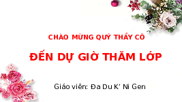 Giáo án điện tử Đạo Đức 1 Bài 6 Kết nối tri thức: Lễ phép vâng lời ông bà, cha mẹ, anh chị
