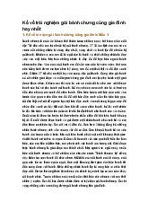 Kể về trải nghiệm gói bánh chưng cùng gia đình hay nhất