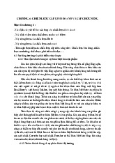 Chương 6 - Chiến Lược Cấp Kinh Doanh Và Chức Năng Môn Quản trị học | Trường Đại học Công nghiệp Thành phố Hồ Chí Minh