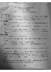 Đề thi cuối kỳ học phần Luật môi trường năm 2024 - 2025 | Đại học Luật Thành phố Hồ Chí Minh